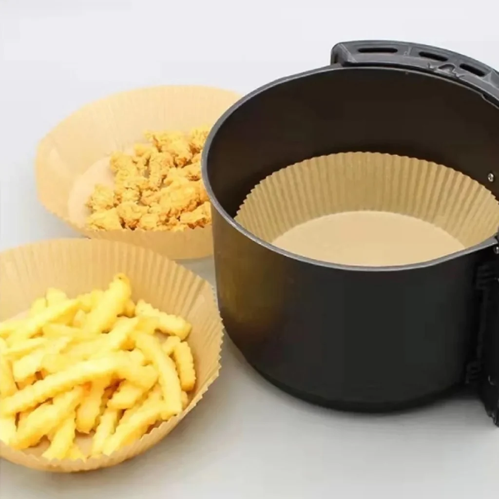 Forro de Papel Air Fryer Descartável 20 Unidades