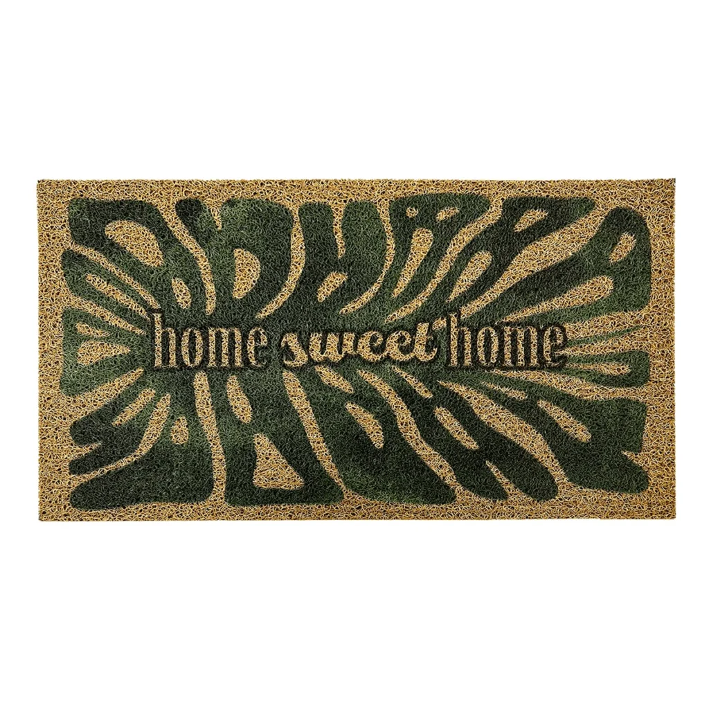 Tapete Capacho Home Organic em Vinil 75x40cm Kapazi