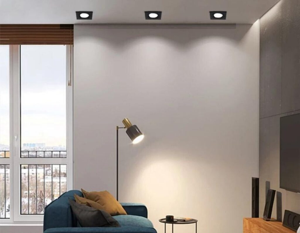 Spot LED de Embutir Direcionável Quadrado 5W Avant - Imagem 4