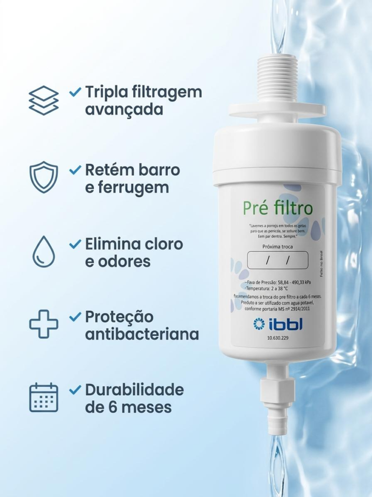 Refil Pré-Filtro IBBL Astec para Bebedouro BAG 40 e 80 - Imagem 6