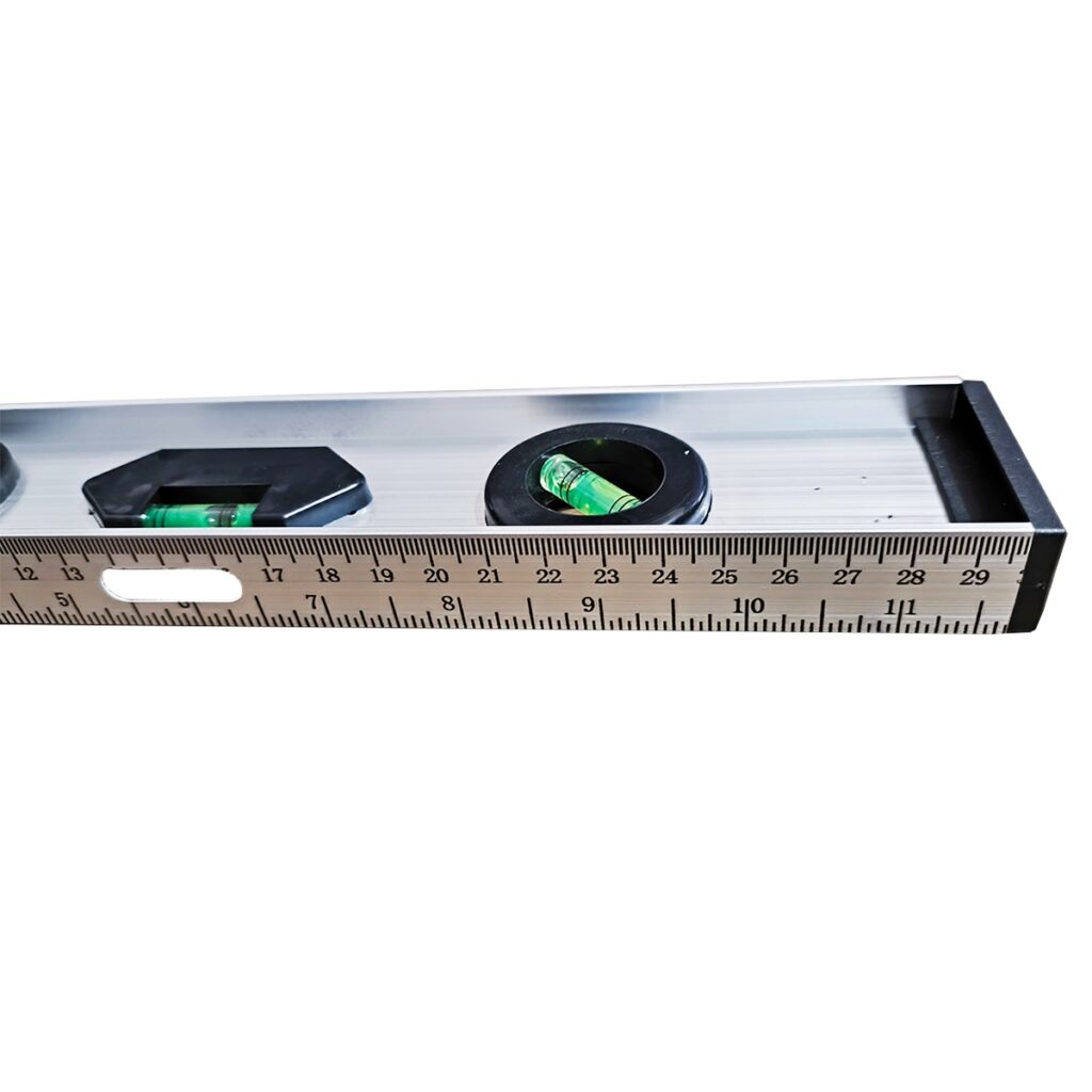 Nível de Alumínio 30cm Três Ângulos com Régua Starfer - Imagem 6