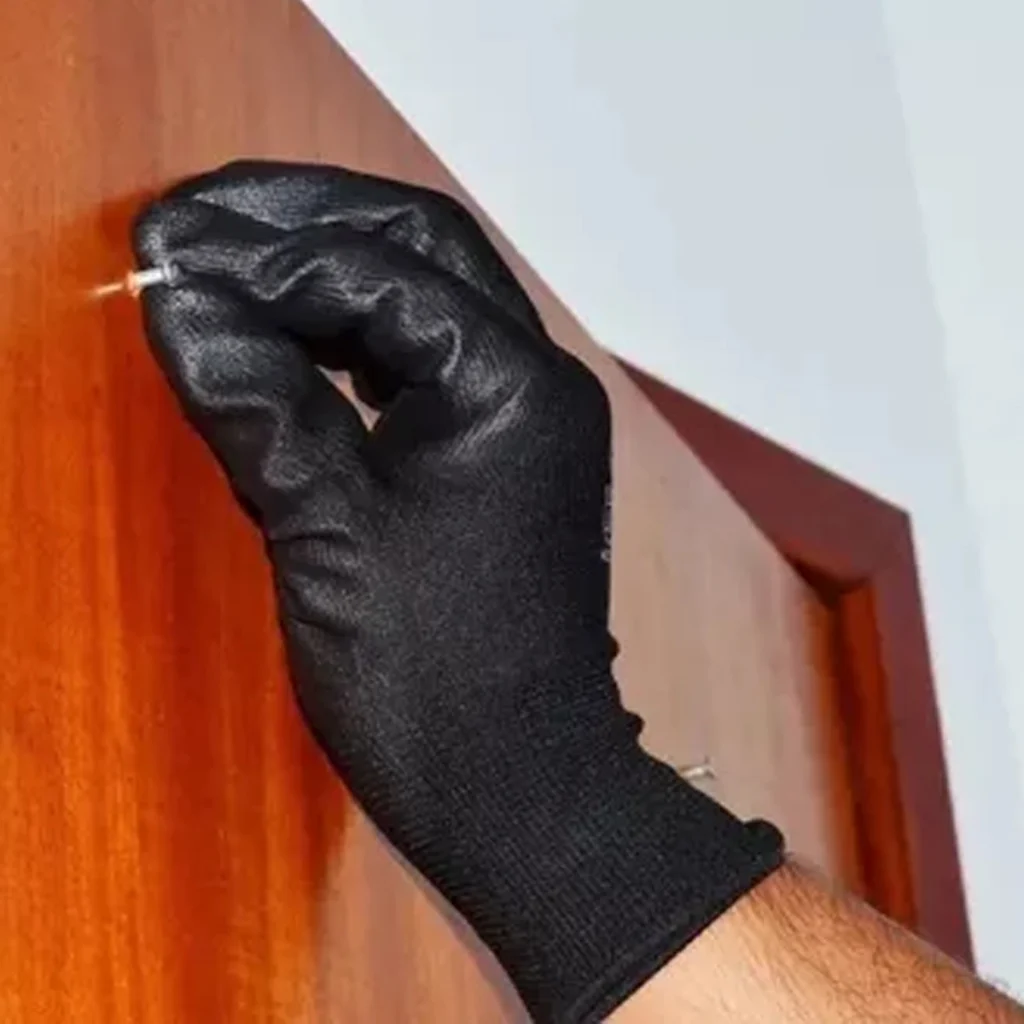 Luva de Segurança PU Malha Tricotada Kit 20 Pares Starfer