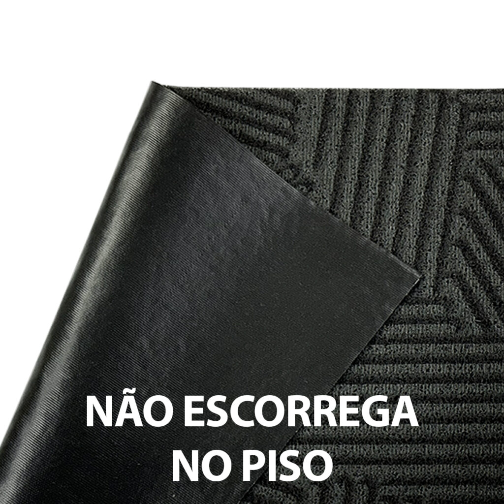 Tapete Capacho Urbano Textura em Vinil 80x50cm Kapazi - Imagem 4