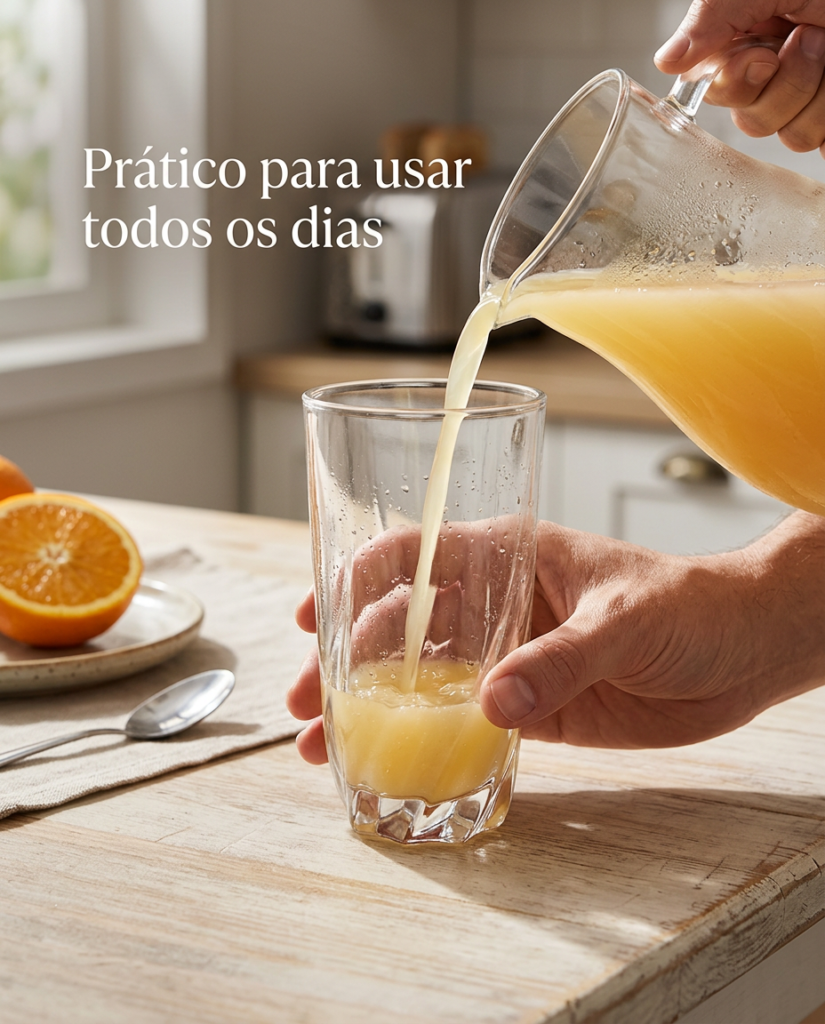 Copo de Vidro Grosso Vienna 340ml para Água e Suco - Imagem 6
