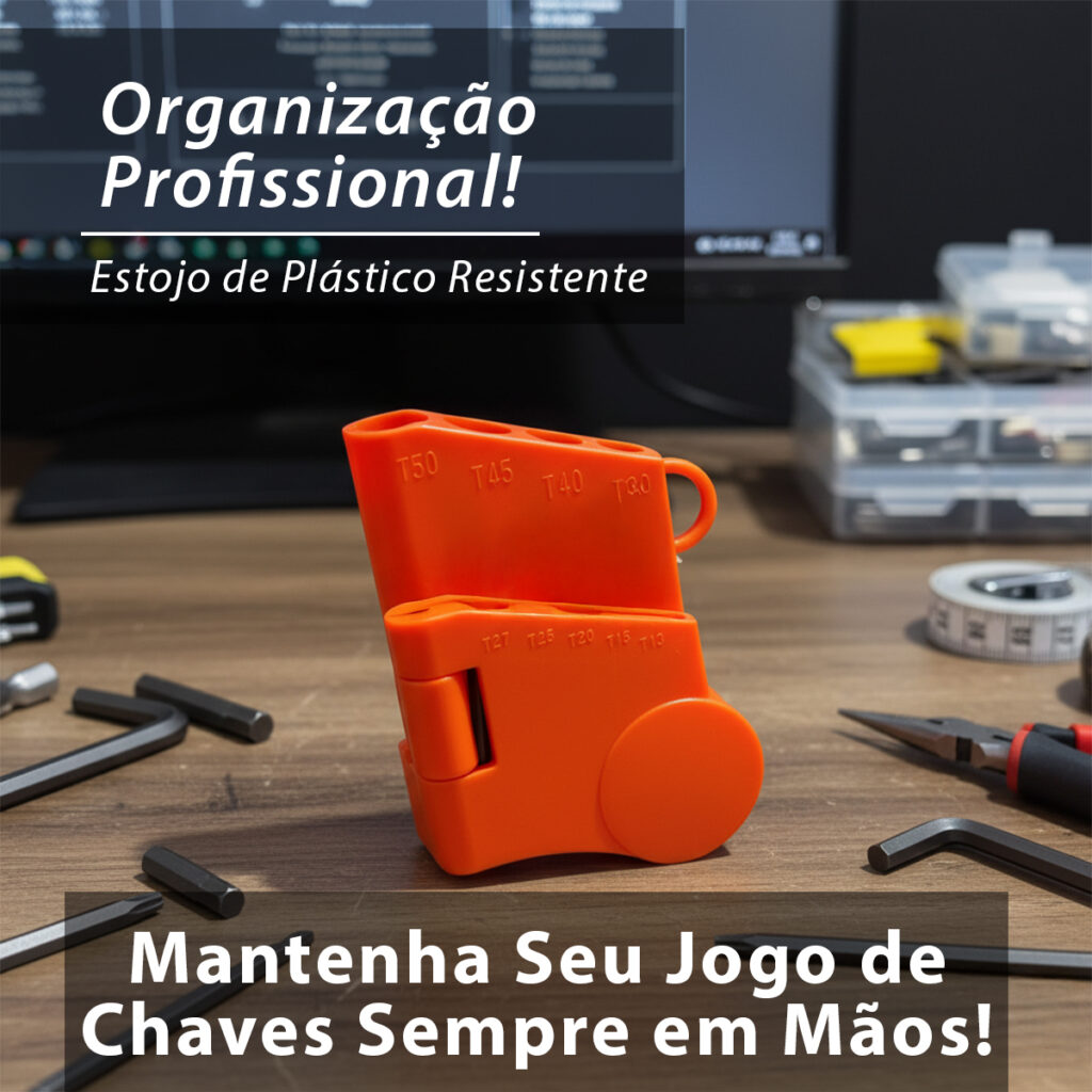 Jogo de Chaves Torx Curtas T10 a T50 9 Peças Starfer - Imagem 4