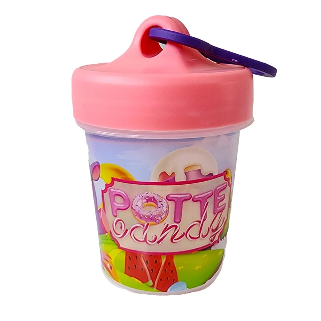 Pote Infantil com Gancho Candy para Petisco e Recreio Potte