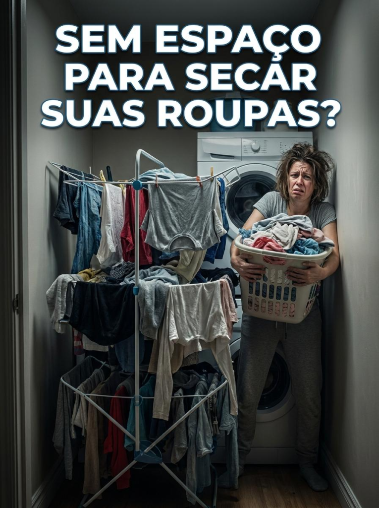 Varal de Parede Articulado Barcelona com Corda 25m Secalux - Imagem 4