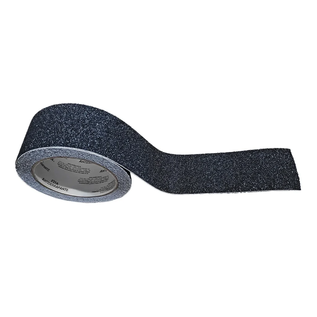 Fita Antiderrapante para Escada Preta 50mm x 5m Nove54
