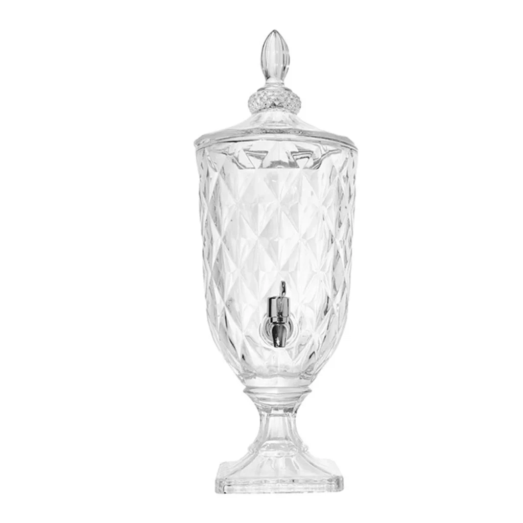 Suqueira de Vidro com Torneira Diamond Imperial 3L