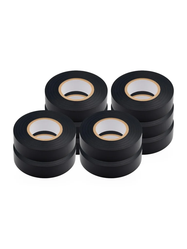 Fita Isolante Antichama Preta 19mm x 20m 600V Kit 10