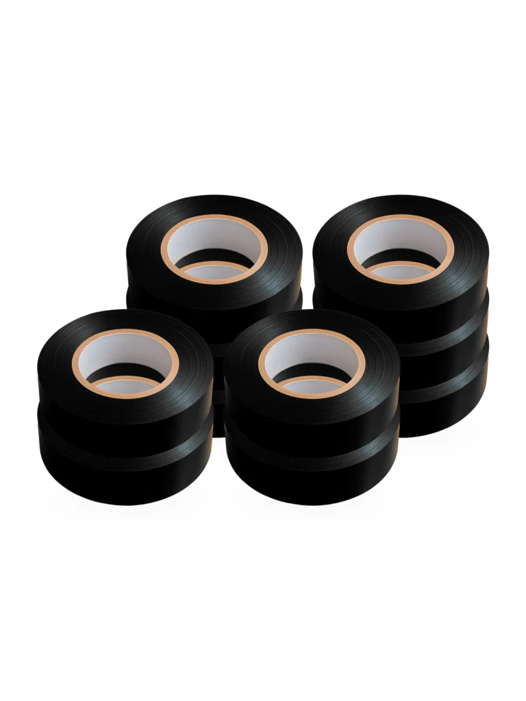 Fita Isolante Antichama Preta 19mm x 5m 600V Kit 10