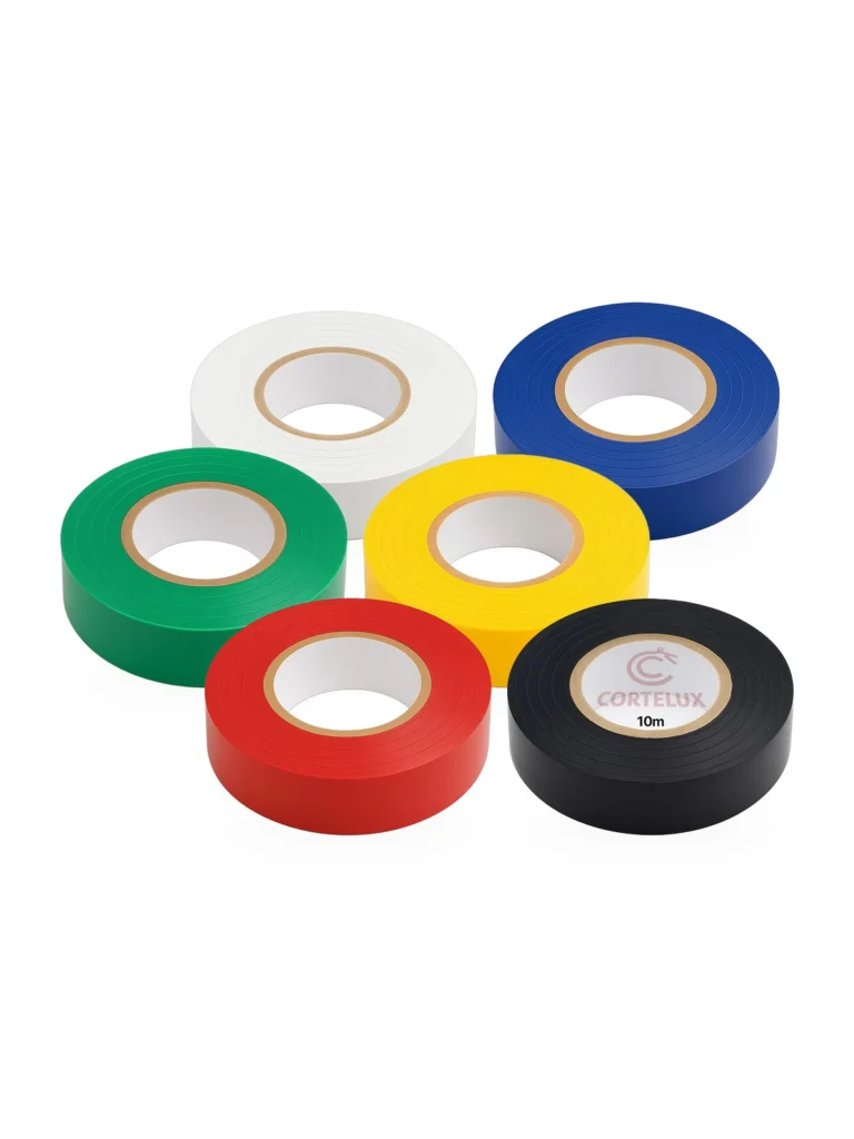 Fita Isolante Antichama 19mm x 10m 600V 80°C em Kit