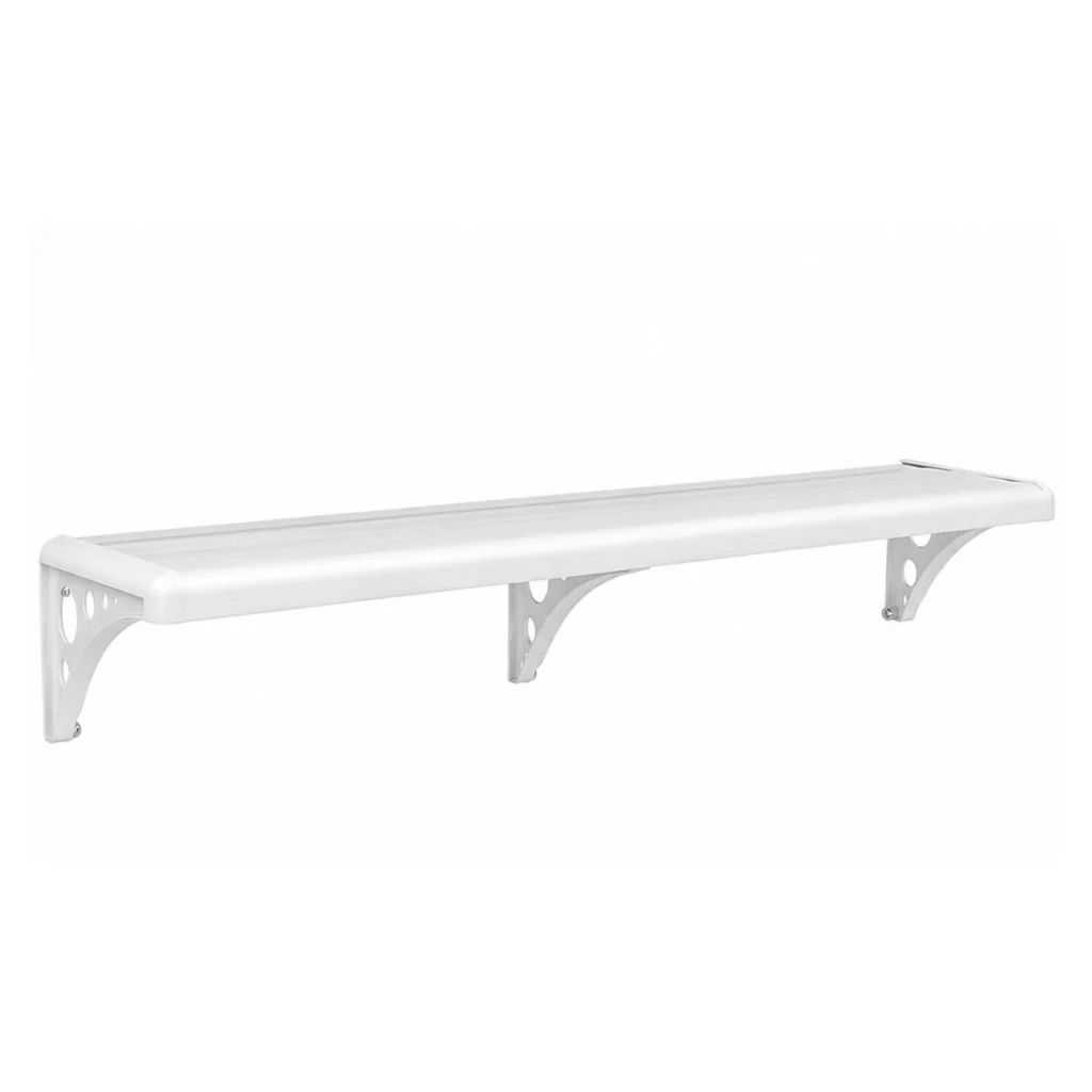 Prateleira de Parede Astra PVC 40cm Branca até 25kg