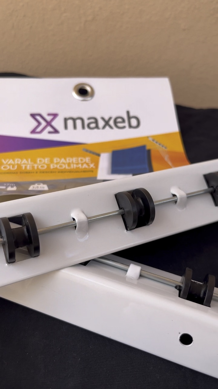Vídeo: Varal de Parede Polimax 5 Cordas Independentes 3,5m Aço